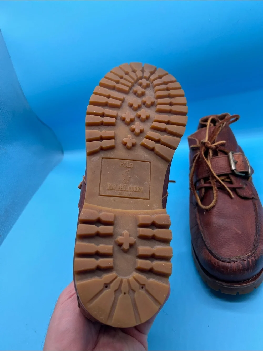 Polo Ralph Lauren Men's Brown Boots size 9 D